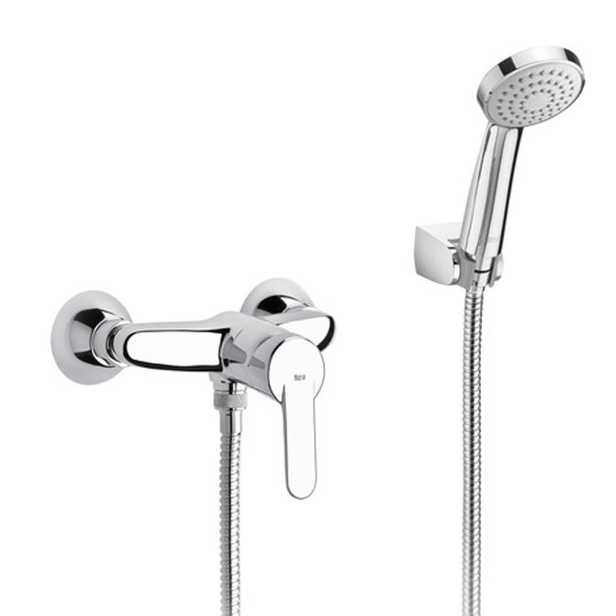 Roca Victoria | Wall-mounted shower mixer with automatic diverter