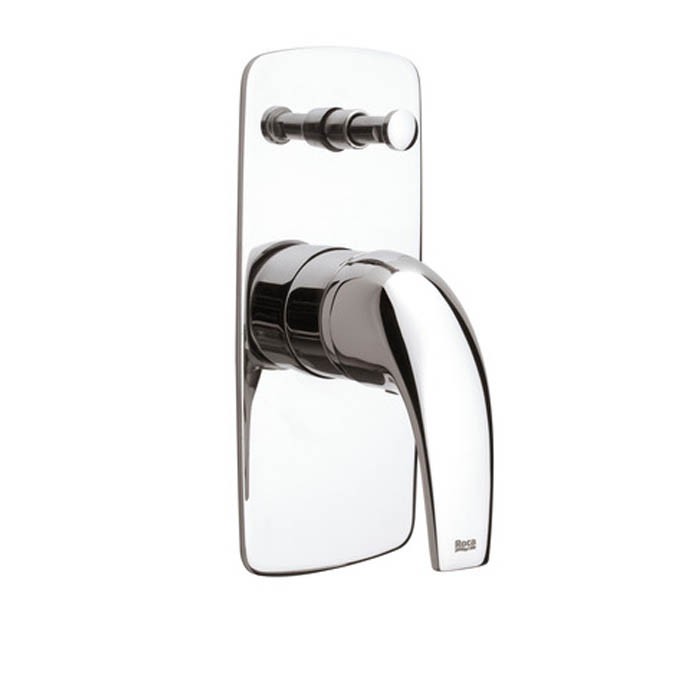 Roca Frontalis | 1/2” built-in bath-shower mixer with automatic diverter