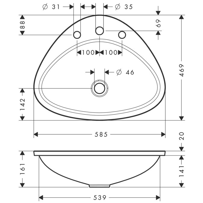 Dimensiones del grifo Axor Massaud hansgrohe grifo de pie bañera